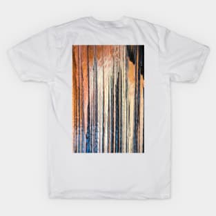 Conceptual abstract closeup of an oil paint brush stroke. T-Shirt